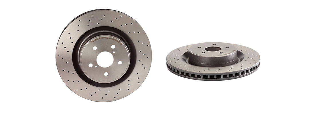 Brembo 09.A300.11 UV Coated Front Disc Brake Rotor