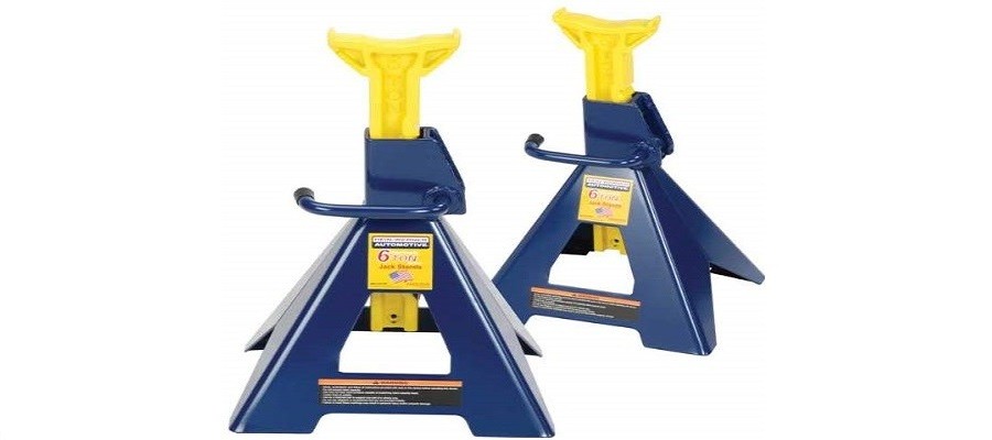 Hein-Werner HW93506 Blue/Yellow Jack Stands