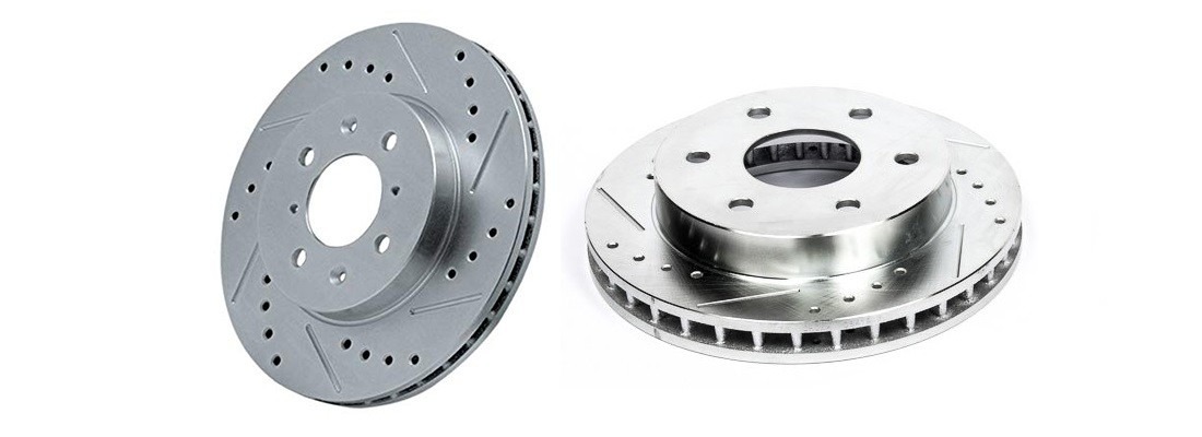 Power Stop K1970 Drilled/Slotted Brake Rotors