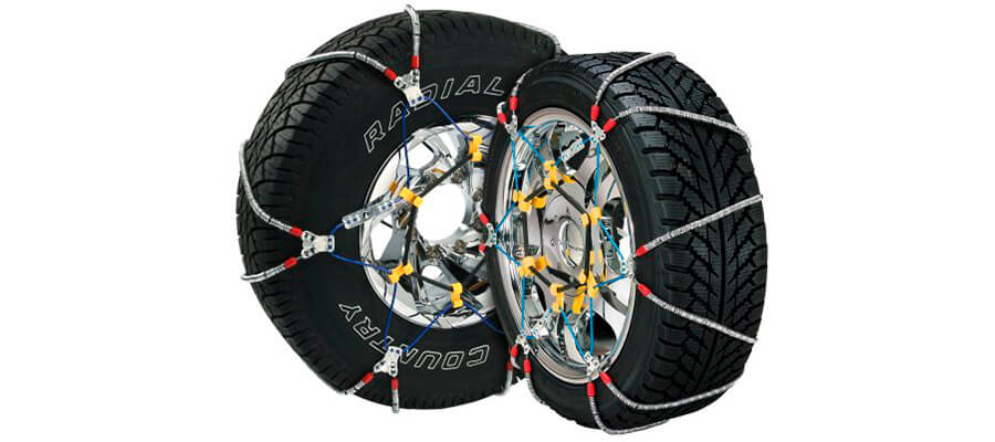 Security Chain SZ143 Cable Tire Chain Set of 2