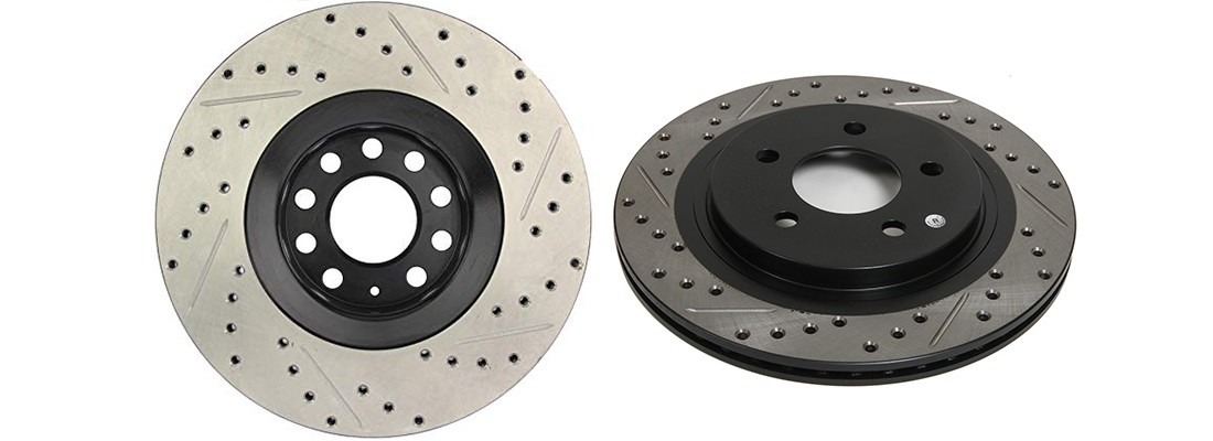 StopTech 127.40046R Sport Drilled/Slotted Brake Rotor